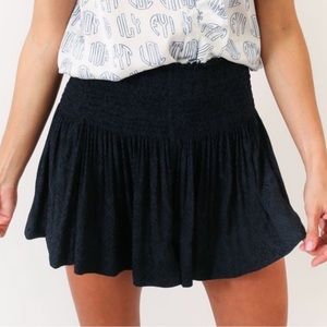 KOCH Erika Skirt - Navy Python, Size XS